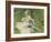 Madame Monet and Her Son, 1874-Pierre-Auguste Renoir-Framed Art Print