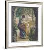 'Madame Monet Embroidering, 1875' Art Print - Claude Monet | Art.com