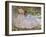 Madame Monet in the Garden-Claude Monet-Framed Giclee Print