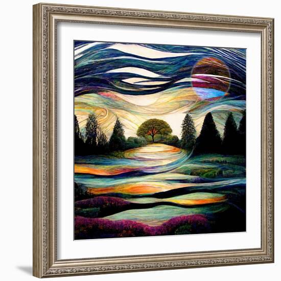 Madame Moon-null-Framed Giclee Print