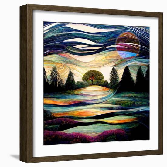 Madame Moon-null-Framed Giclee Print