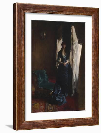 Madame Paul Escudier (Louise Lefevre), 1882 (Oil on Canvas)-John Singer Sargent-Framed Giclee Print