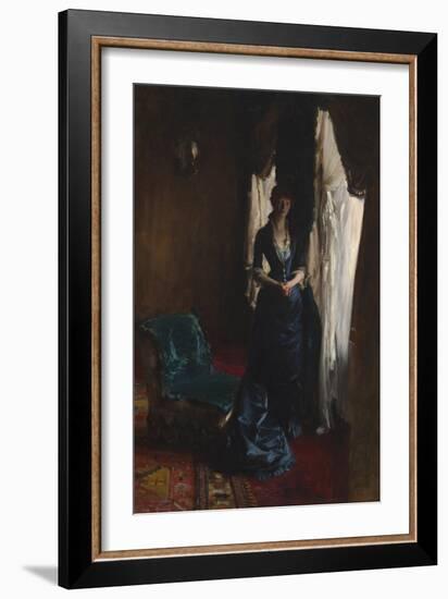 Madame Paul Escudier (Louise Lefevre), 1882 (Oil on Canvas)-John Singer Sargent-Framed Giclee Print