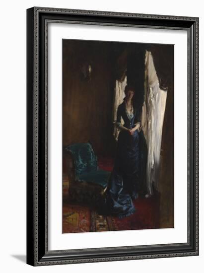 Madame Paul Escudier (Louise Lefevre), 1882 (Oil on Canvas)-John Singer Sargent-Framed Giclee Print