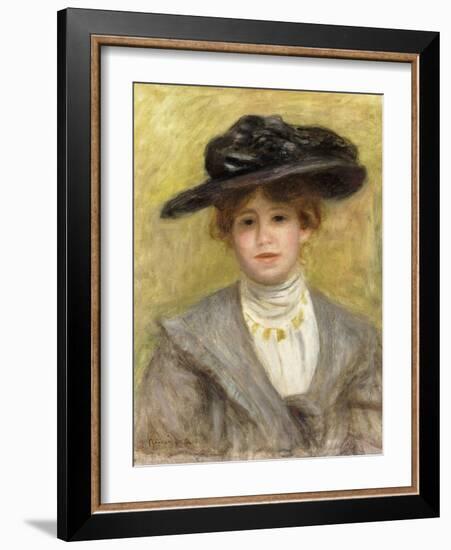 Madame Paul Valery-Pierre-Auguste Renoir-Framed Giclee Print