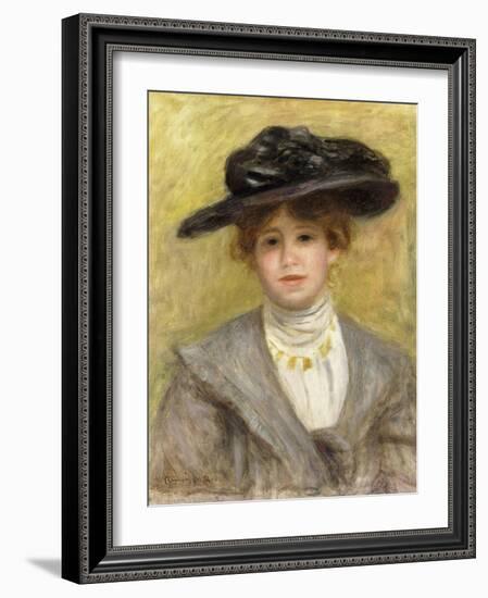 Madame Paul Valery-Pierre-Auguste Renoir-Framed Giclee Print