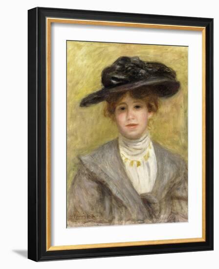 Madame Paul Valery-Pierre-Auguste Renoir-Framed Giclee Print