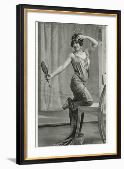 Madame Regina Badet as Sappho, from 'Le Theatre', 1912-French Photographer-Framed Photographic Print