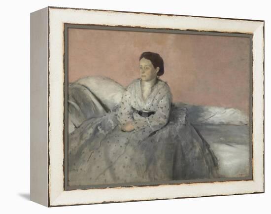 Madame René de Gas, 1872-3-Edgar Degas-Framed Premier Image Canvas