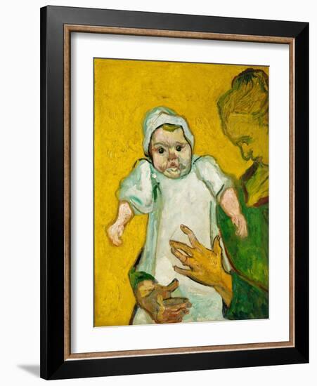 Madame Roulin and Her baby, November 1888-Vincent van Gogh-Framed Giclee Print