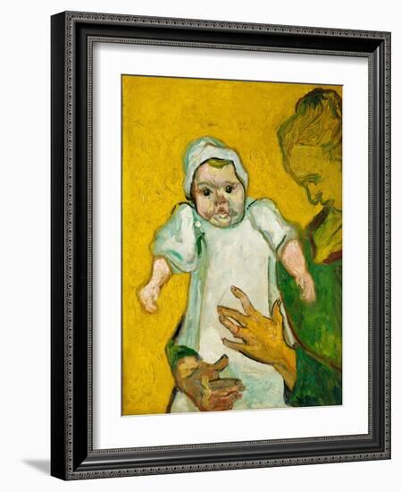 Madame Roulin and Her baby, November 1888-Vincent van Gogh-Framed Giclee Print