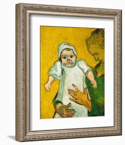 Madame Roulin and Her Baby-Vincent van Gogh-Framed Art Print