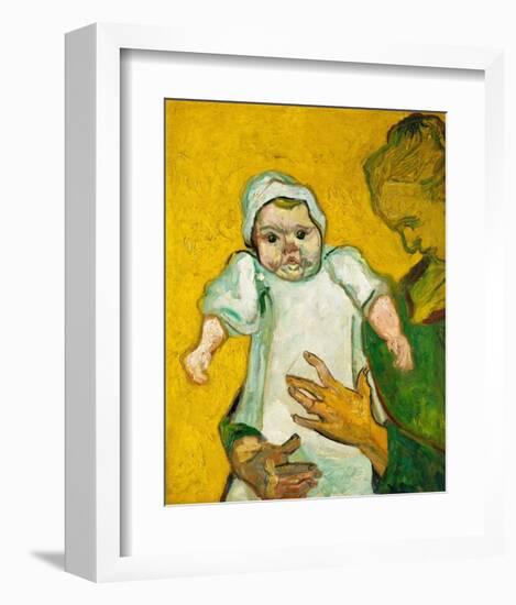 Madame Roulin and Her Baby-Vincent van Gogh-Framed Art Print