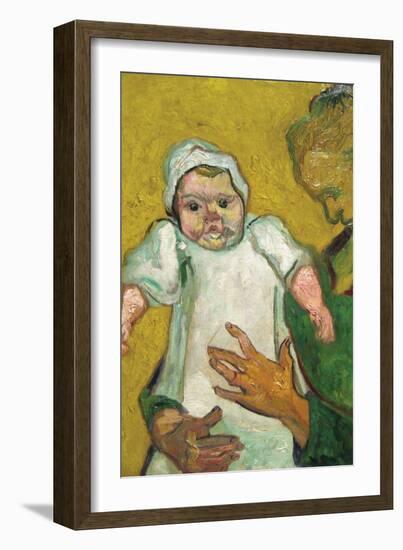 Madame Roulin and Her Baby-Vincent van Gogh-Framed Art Print