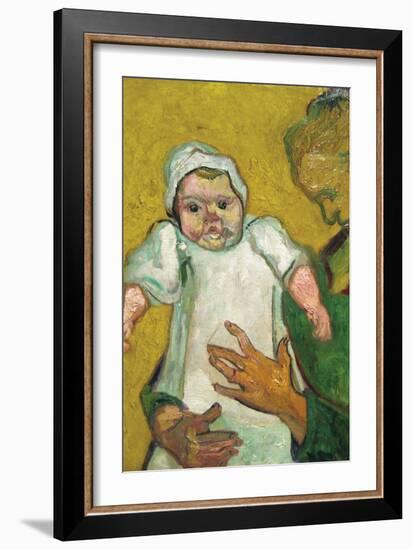 Madame Roulin and Her Baby-Vincent van Gogh-Framed Art Print