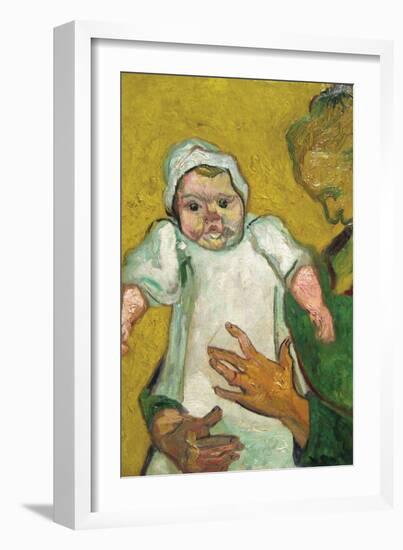 Madame Roulin and Her Baby-Vincent van Gogh-Framed Art Print