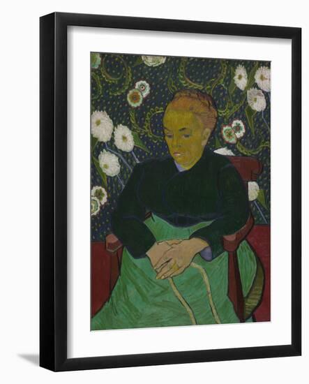 Madame Roulin Rocking the Cradle (La Berceuse), 1889-Vincent van Gogh-Framed Giclee Print