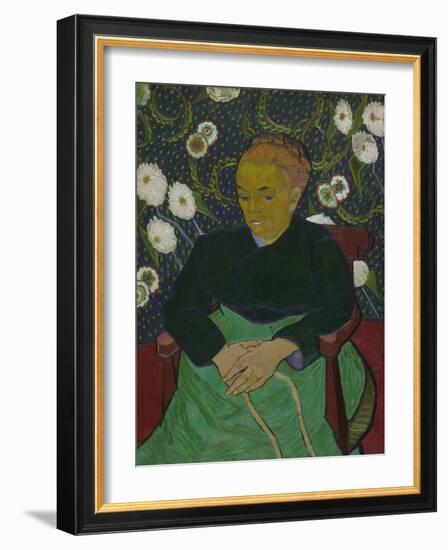 Madame Roulin Rocking the Cradle (La Berceuse), 1889-Vincent van Gogh-Framed Giclee Print