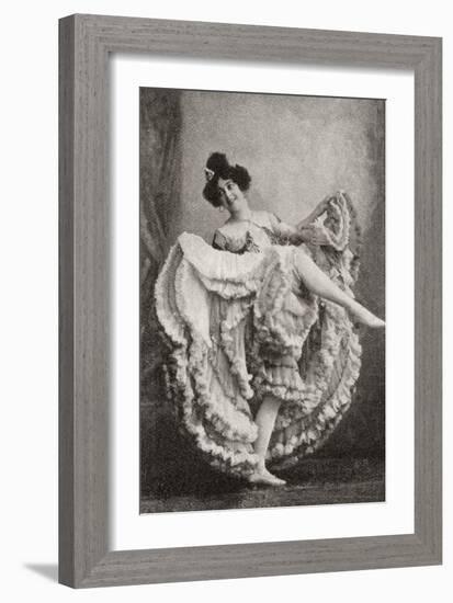 Madame Saharet Aka Clarissa Campbell or Clarice Campbell-null-Framed Giclee Print