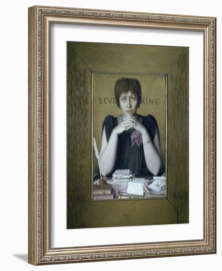 Madame Severine-Louis Welden Hawkins-Framed Giclee Print