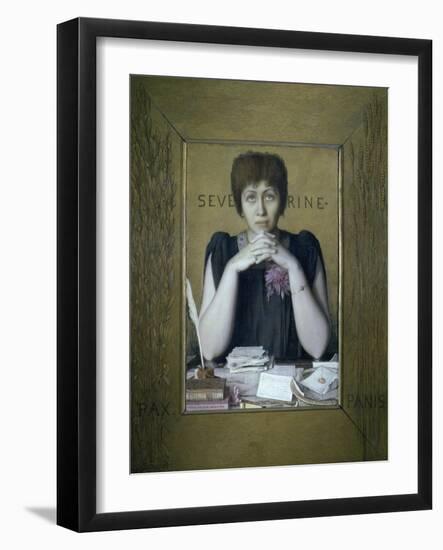 Madame Severine-Louis Welden Hawkins-Framed Giclee Print