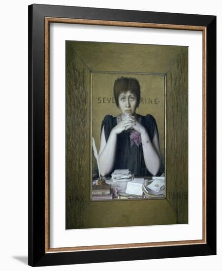 Madame Severine-Louis Welden Hawkins-Framed Giclee Print