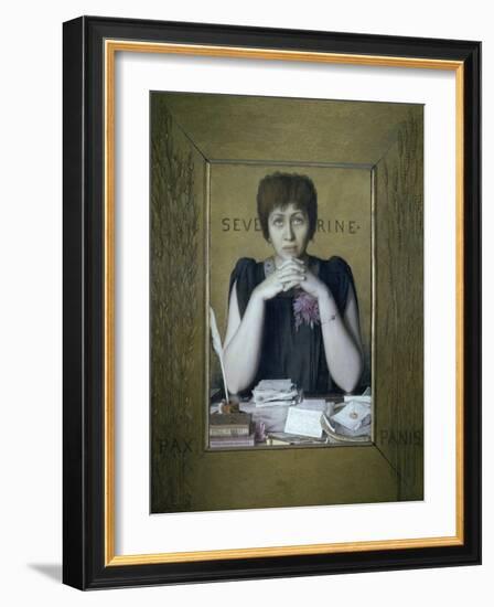 Madame Severine-Louis Welden Hawkins-Framed Giclee Print