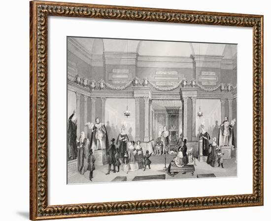 Madame Tussaud's Exhibition of Wax-Work-Thomas Hosmer Shepherd-Framed Giclee Print