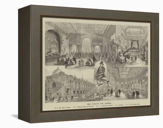 Madame Tussaud's New Premises-Frank Watkins-Framed Premier Image Canvas