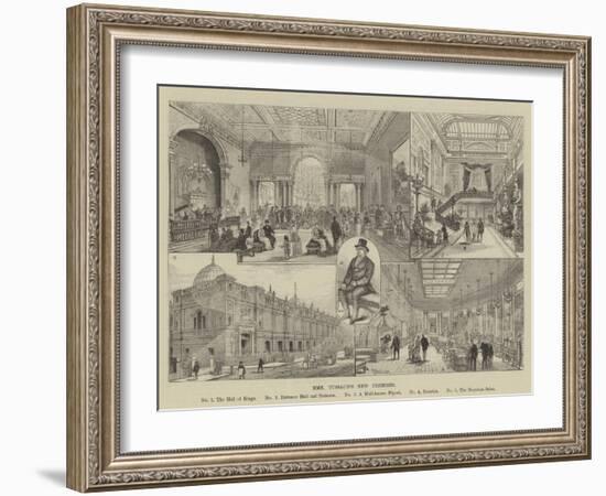 Madame Tussaud's New Premises-Frank Watkins-Framed Giclee Print