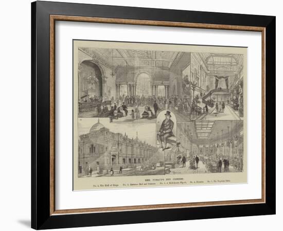 Madame Tussaud's New Premises-Frank Watkins-Framed Giclee Print