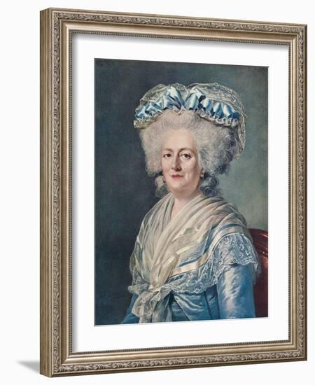 'Madame Victoire', 1787-Adélaïde Labille-Guiard-Framed Giclee Print