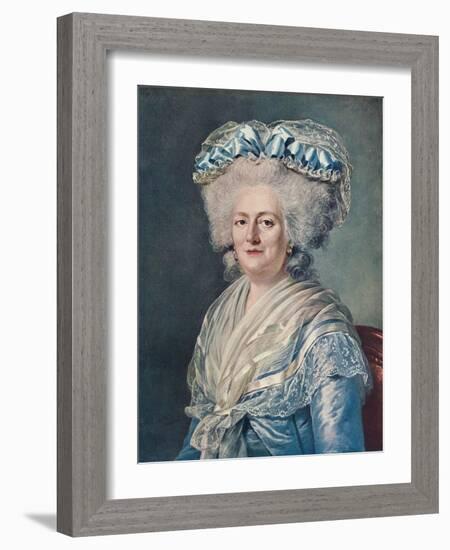 'Madame Victoire', 1787-Adélaïde Labille-Guiard-Framed Giclee Print