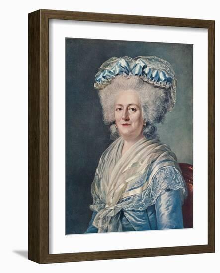 'Madame Victoire', 1787-Adélaïde Labille-Guiard-Framed Giclee Print