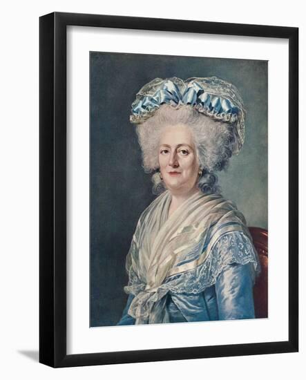 'Madame Victoire', 1787-Adélaïde Labille-Guiard-Framed Giclee Print