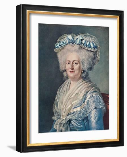 'Madame Victoire', 1787-Adélaïde Labille-Guiard-Framed Giclee Print