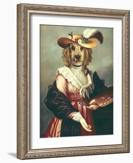 Madame Vigee Lebrun-Thierry Poncelet-Framed Premium Giclee Print