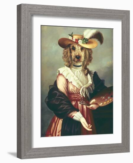 Madame Vigee Lebrun-Thierry Poncelet-Framed Premium Giclee Print