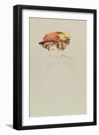 Madame Wolffe-Paul Cesar Helleu-Framed Giclee Print