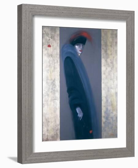 Madame X, 1986 (Oil on Canvas)-Victoria Montesinos-Framed Giclee Print