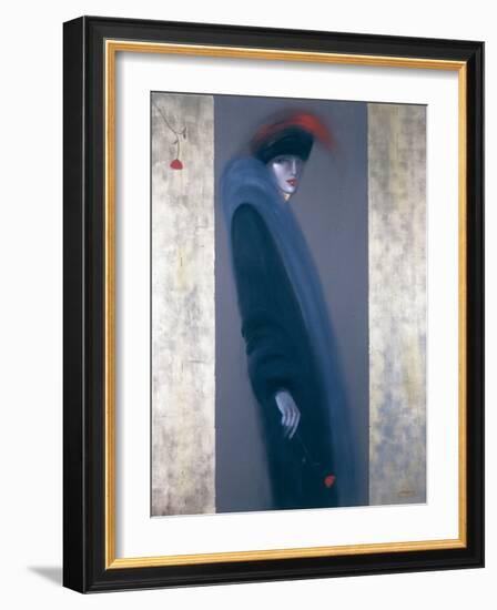 Madame X, 1986 (Oil on Canvas)-Victoria Montesinos-Framed Giclee Print