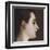 Madame X (head detail)-John Singer Sargent-Framed Art Print