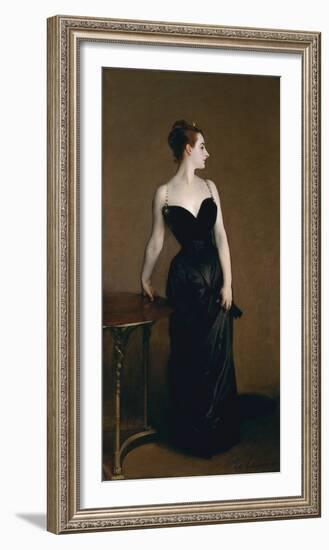 Madame X (Madame Pierre Gautreau), 1883-John Singer Sargent-Framed Art Print