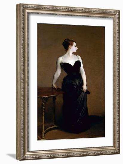 Madame X (Madame Pierre Gautreau) by John Singer Sargent-John Singer Sargent-Framed Giclee Print