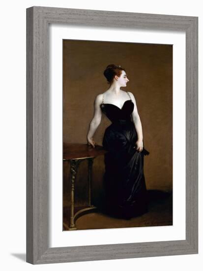 Madame X (Madame Pierre Gautreau) by John Singer Sargent-John Singer Sargent-Framed Giclee Print