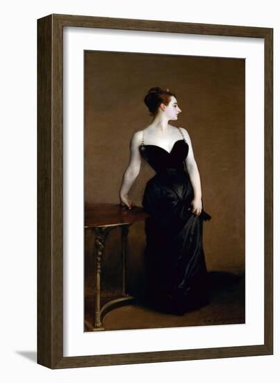 Madame X (Madame Pierre Gautreau) by John Singer Sargent-John Singer Sargent-Framed Giclee Print