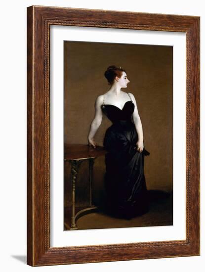 Madame X (Madame Pierre Gautreau) by John Singer Sargent-John Singer Sargent-Framed Giclee Print