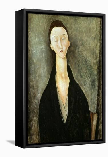 Madame Zborowska, 1918-Amedeo Modigliani-Framed Premier Image Canvas