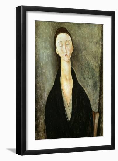 Madame Zborowska, 1918-Amedeo Modigliani-Framed Giclee Print