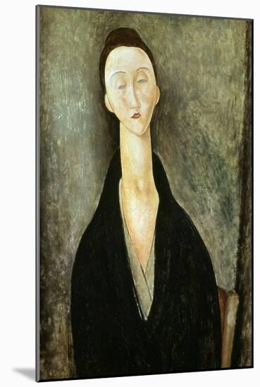 Madame Zborowska, 1918-Amedeo Modigliani-Mounted Giclee Print